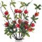 5PCS Fake Pomegranate Branches Artificial Fruit (19.3 Inch Fake Pomegranate Branches) 3.94"D x 3.94"W x 19.3"H